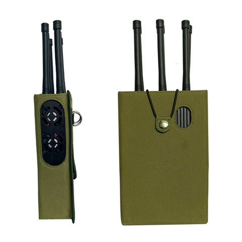 Mobile Phone Signal Jammer 5G Jammer 6 Bands 8-10W Signal jammer Per Band All Cell Phone 2G/3G/4G/5G State Art Aluminum