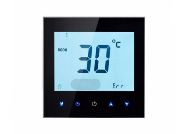 Cheap HTN Monochrome LCD Touchscreen / Segment Lcd Module For Smart Thermostat for sale