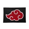 6CM Cloud Custom Clothing Badge Iron On Twill Fabric Embroidery Garment Patch for sale