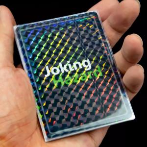 Best Board Game PP Soft Plastic Card Sleeves Rainbow Transparent Laser Clear Matte wholesale