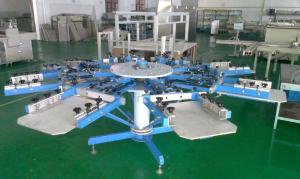 China Manual Textile Screen Printing Press with Micro Registration, T-Shirt Silk Screen Printing Machine (Side clamp system) on sale