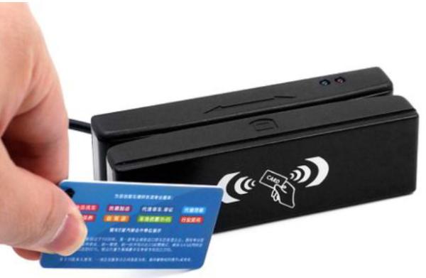 dual interface reader with function of Magstripe Card Reader Track 1, 2, 3 and