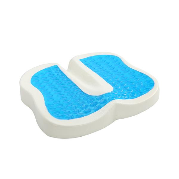 Pain Relief Memory Foam Gel Seat Cushion with Cooling Gel Used for Office and Car