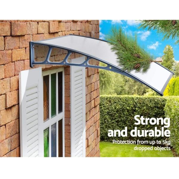 Washable Overhead 40" Door Window Awning Canopy