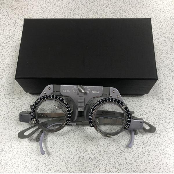 Metalworking Titanium Trial Frame , Ophthalmic Trial Frame With Ear Hook GD1102A