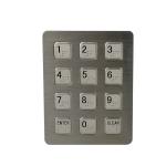 12 key numeric keypad matrix keypad vending machine keypadswith flat key buttons