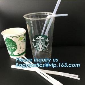 Best PP plastic red and white stripe straight drinking straw,manufacturer wholesale cheap custom disposable clear PP plastic wholesale