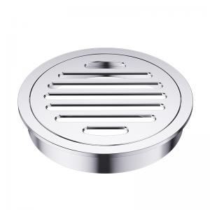 Best Round Shower Floor Drain Brass 100 * 100mm Sink Strainer Bathroom Accessories wholesale