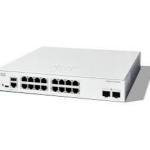 C1300-16P-4X Cisco Switch 16 Port PoE+ 4x SFP Uplinks Managed Gigabit Switch