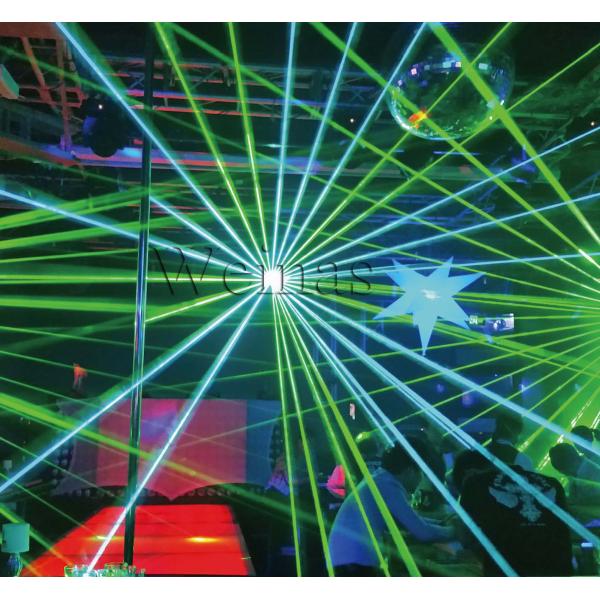 25CH 5W Channel Laser Stage Lighting Sound - Active Control Mode For KTV