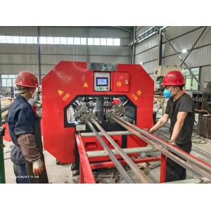 Best 6 Meters Automatic Steel Square Tubing Notching Punching Press Machine wholesale