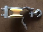 20kn Hooked Conductor Stringing Block Sitting Hanging Dual Use Stringing Pulley