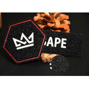 Customised Velcro embossed clothing labels Glossy / Matt Tpu Logo