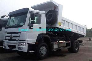 Best 4x2 6 Wheel Dump Truck , Howo Tipper Truck 18m³ Cubage Capacity ZZ3167M3811 wholesale