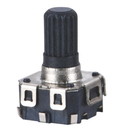 Miniature Incremental Rotary Encoder with Push Button