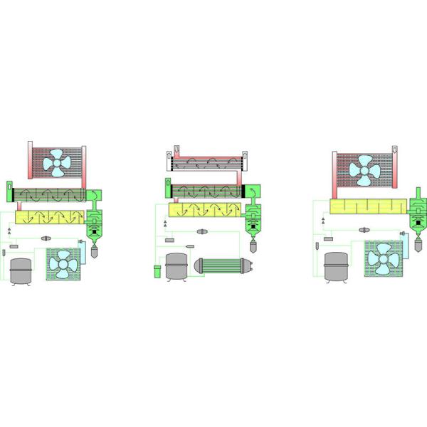 Low Vibration Cycling Refrigerated Air Dryer Space - Saving Compact Design