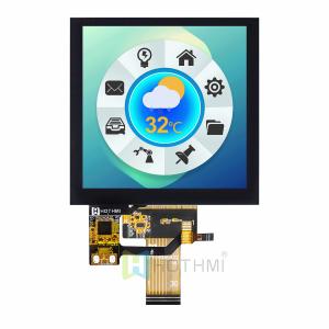 China 4.0inch square TFT LCD module display 720X720px HD/ST7701S/LVDS interface/IPS/with capacitive touch screen on sale