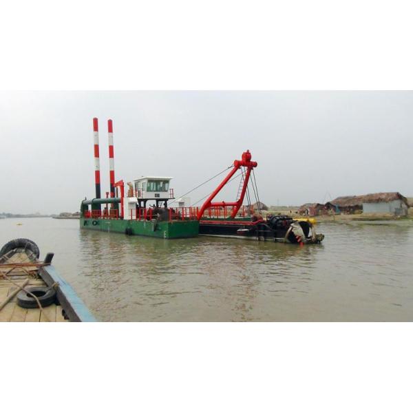 700 Cbm/H Solid Sand Dredging Cutter Suction Sand Dredger And Sea Dredging And Dredging Mud Lakes Rivers Harbors,