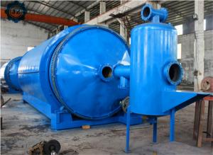 China 10ton 10T Used Tire Recycling Machine Waste Tyre To Fuel Oil Pyrolysis Plant on sale
