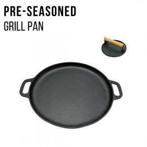Best Pre Seasoned Cast Iron Frying Pan 30/35cm Cast Iron Grill Pan wholesale