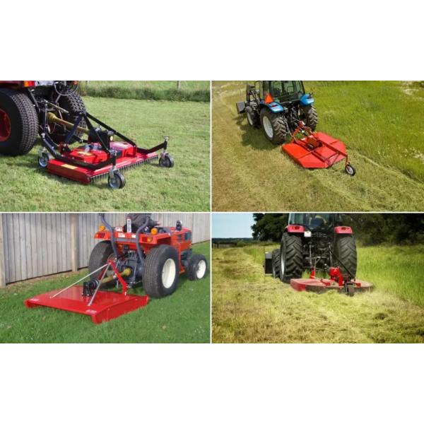 Farm Equipment Tractor Weeder Crushing Grass Rotary Blade Lawn Slasher Bush Hose Cutter