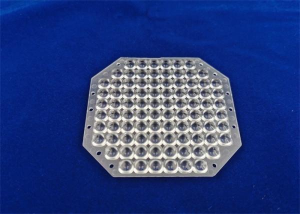 Cheap Optical Grade PC 89% Transparency LED Lens Array for sale
