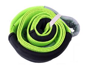 Recovery Heavy Duty Tow Straps , Recovery Truck Straps Winch Extension Strap