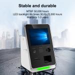 Tabletop Self Check In Kiosks With Room Card Dispenser Function