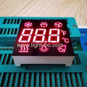 Best Ultra Red Customized Triple Digit 7 Segment LED Display Common Anode For Refrigerator Control wholesale