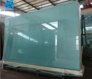 China Flat / Curved Laminated Safety Glass , Clear White Double Glazing Toughened Glass on sale