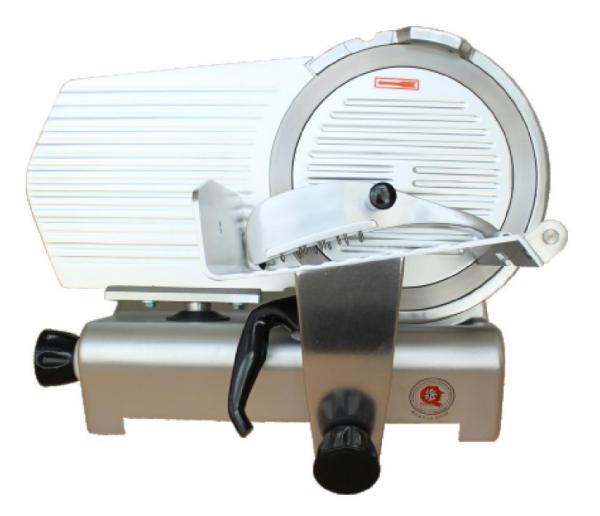 Cheap Restaurant Food Processing Machinery , 10A Semi Automatic Meat Slicer for sale