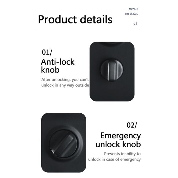 Security App Door Lock Grey Smart Door Lock With Camera
