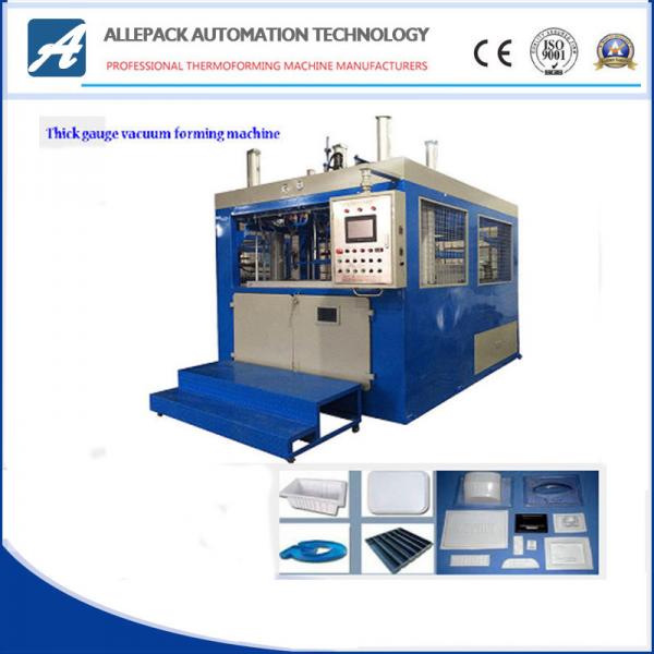 Cheap 5-15 Mold / Min Plastic Vacuum Forming Machine For Food Container for sale