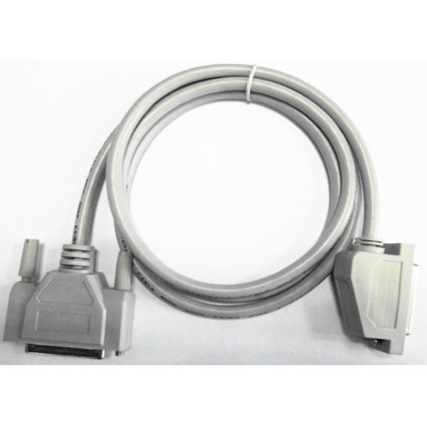 Copper Conductor Parallel Printer Cable Angled D - SUB 25 PIN Female Connector