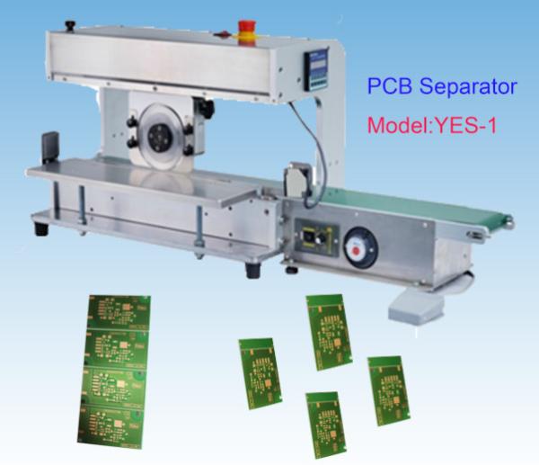 Cheap PCB Separator With Circular Linear Blades PCB Cutter Safe Sensor for sale
