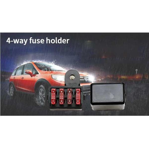 4 Way DC 12V 24V Vehicles Car Auto Blade Fuse Block Holder for ATO ATC Fues