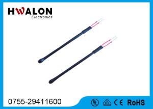 China NTC Temperature Sensor Thermistor , Temperature Sensor Resistor Custom Bead Type on sale