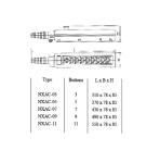 NXAC Push Button Crane Components Pendent Controls Double Speed IP65