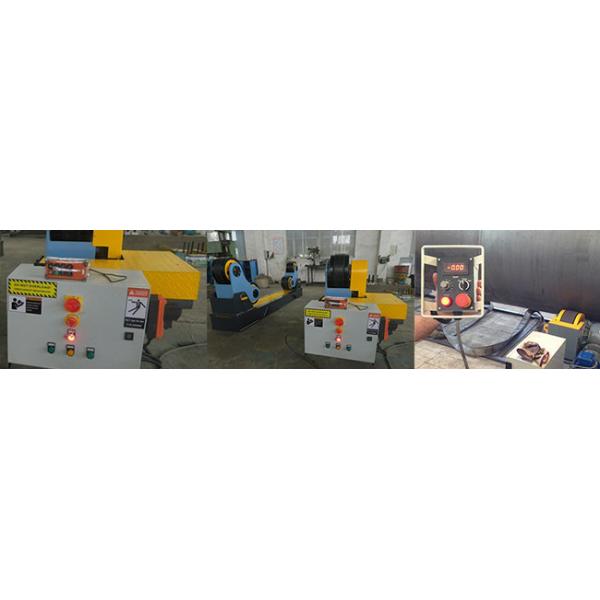 Large Heavy Duty Roller Stand, Automatic Wireless Hand Control Welding Pipe Stands , 40 T