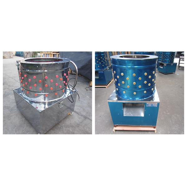 Durable Industrial Chicken Plucker Machine 550mm Barrel Diameter CE ISO