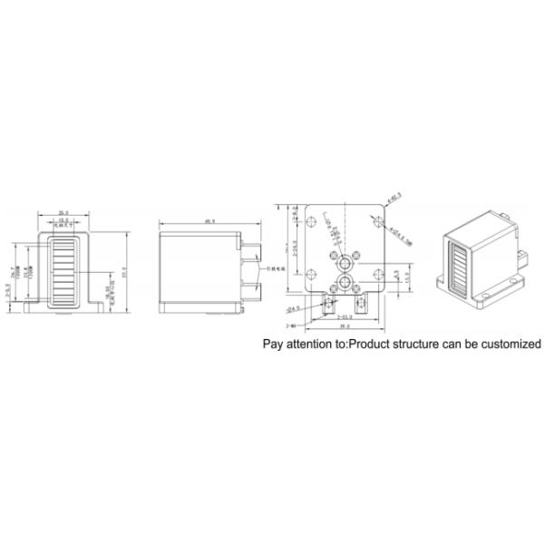 1000W 1200W 808nm 1064nm Laser Diode Stacks Emitters Bare Chip for Diode Laser Hair Removal Machine Handle