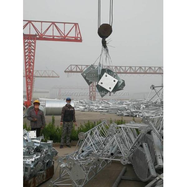 Steel lattice telecom cellular radios cell communication television tower