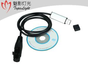 Best Topic Light Computer DMX512 Console / USB TO DMX Interface Adapter wholesale