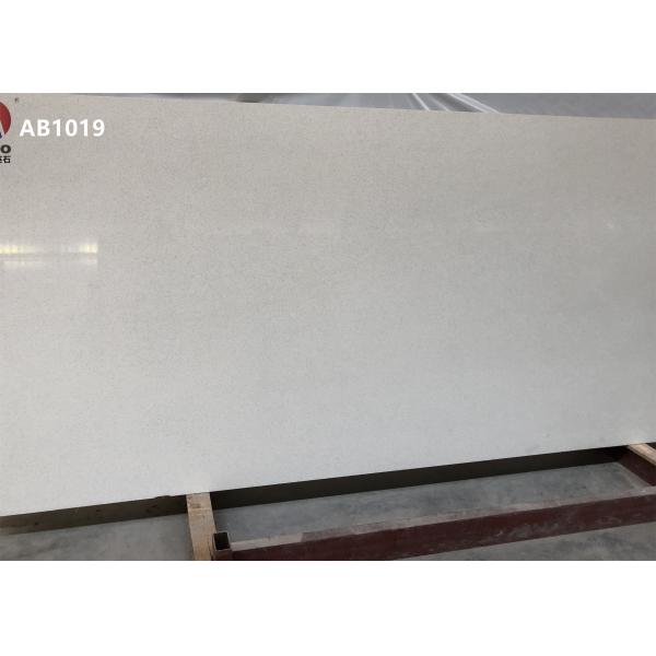 Kitchen Countertop Engineered Crystal Quartz Stone Polished Honed Surfaces Finished