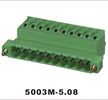 Cheap Stranded Wire Type Terminal Block Connector with Contact Resistance 20mΩ PCB Mounting for sale