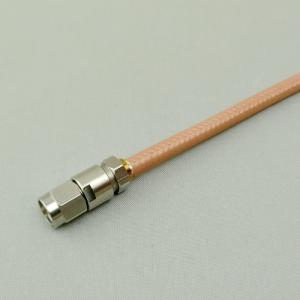 China 6GHz SMA RG142 Cable With FEP Jacket / Flexible Rf Cable Assemblies on sale