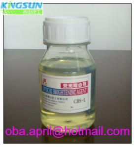 Best fluorescent whitening agent CBS liquid cas no. 27344-41-8 FB-351 E-value 1105-1181 used in liquid detergent wholesale