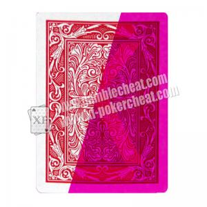Best Maverick Invisible Jumbo Index Plastic Cheating Playing Cards For Poker Games wholesale