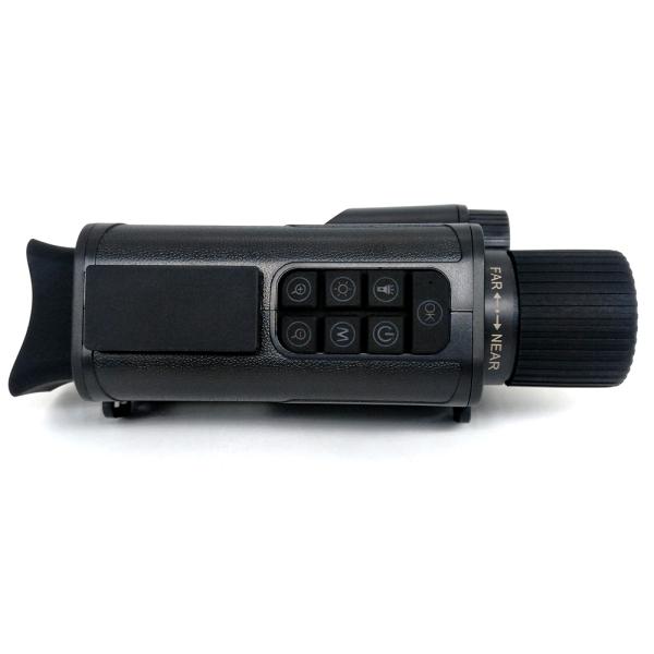 NVG240 Tactical Night Vision Goggle with 850nm Infrared Lens 4K Circular Screen 100% Darkness 600M Range