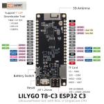 TTGO T8 V1.7 Wireless WIFI Bt Module ESP32 WROVER 4MB FLASH 8MB PSRAM ESP32